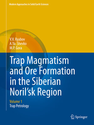 cover image of Trap Magmatism and Ore Formation in the Siberian Noril'sk Region